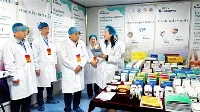 Una delegación encabezada por Si Honghui, vicepresidente del Comité Permanent...